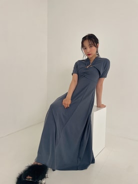 村瀬紗英さん（レディース・159cm）の夏コーディネート