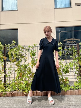 村瀬紗英さん（レディース・159cm）の秋コーディネート