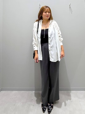 「WING（ウイング）のアイテム」を使った、rumi.さん（レディース・160cm）の秋コーディネート