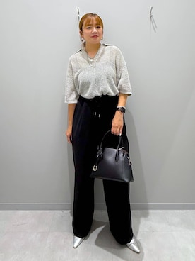 「アイテム（ピアス（両耳用））」を使った、rumi.さん（レディース・160cm・30代）の夏コーディネート