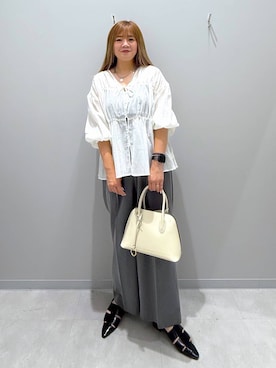 「アイテム（パンプス）」を使った、rumi.さん（レディース・160cm・30代）の夏コーディネート