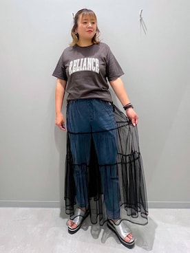 rumi.さん（レディース・160cm）の夏コーディネート