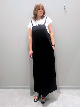 「GLOBAL WORK Smile Seed Store（グローバルワーク スマイルシードストア）のアイテム」を使った、rumi.さん（レディース・160cm）の夏コーディネート
