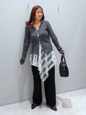 「アイテム（その他トップス）」を使った、rumi.さん（レディース・160cm・30代）の秋コーディネート