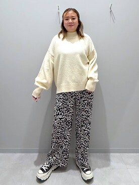 「GLOBAL WORK Smile Seed Store（グローバルワーク スマイルシードストア）のアイテム」を使った、rumi.さん（レディース・160cm）の冬コーディネート
