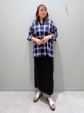 「GLOBAL WORK Smile Seed Store（グローバルワーク スマイルシードストア）のアイテム」を使った、rumi.さん（レディース・160cm）の秋コーディネート
