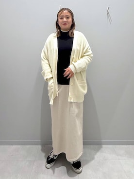 「GLOBAL WORK Smile Seed Store（グローバルワーク スマイルシードストア）のアイテム」を使った、rumi.さん（レディース・160cm）の冬コーディネート