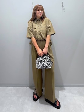 「家族旅行」｜rumi.さん（レディース・160cm）の夏コーディネート