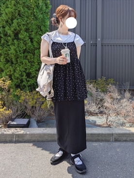 「GLOBAL WORK（グローバルワーク）のアイテム」を使った、y + aさん（レディース・160cm）の秋コーディネート