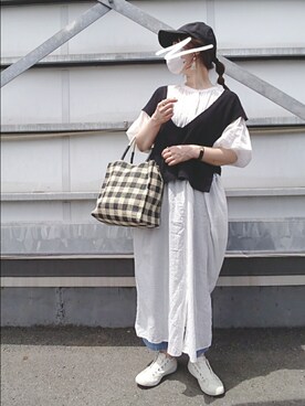 y + aさん（レディース・160cm）の夏コーディネート