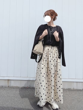「UR'S（ユアーズ）のアイテム」を使った、y + aさん（レディース・160cm）の春コーディネート