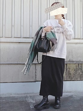 y + aさん（レディース・160cm）の冬コーディネート