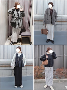 y + aさん（レディース・160cm）の春コーディネート