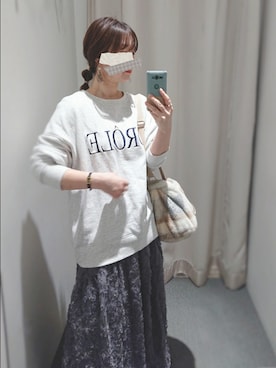 y + aさん（レディース・160cm）の冬コーディネート