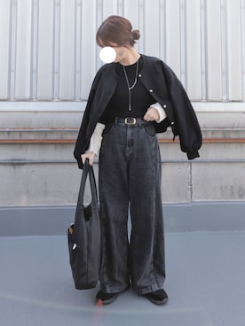 「GLOBAL WORK（グローバルワーク）のアイテム（シューズ）」を使った、y + aさん（レディース・160cm）の春コーディネート