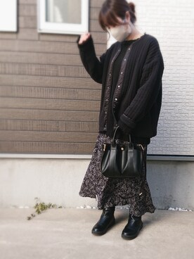 y + aさん（レディース・160cm）の冬コーディネート