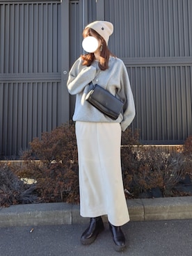 y + aさん（レディース・160cm）の冬コーディネート