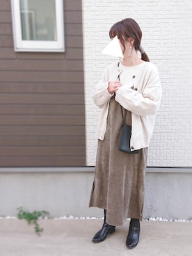 y + aさん（レディース・160cm）の秋コーディネート