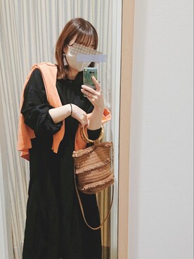 「LAKOLE（ラコレ）のアイテム（ワンピース/ドレス）」を使った、y + aさん（レディース・160cm）の春コーディネート
