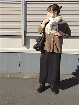 y + aさん（レディース・160cm）の冬コーディネート