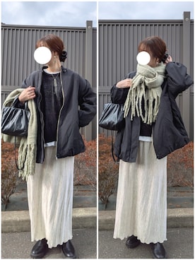 y + aさん（レディース・160cm）の冬コーディネート