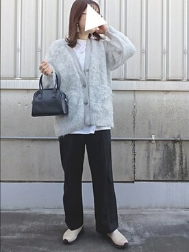 y + aさん（レディース・160cm）の冬コーディネート