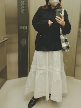 y + aさん（レディース・160cm）の冬コーディネート