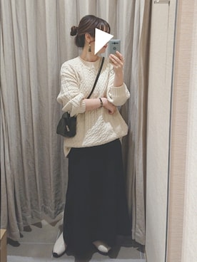 y + aさん(レディース・160cm)の冬コーディネート