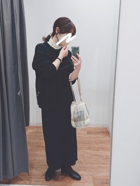 y + aさん（レディース・160cm）の冬コーディネート