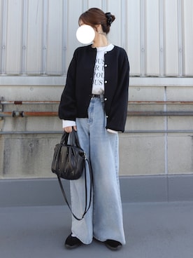 「DISCOAT（ディスコート）のアイテム」を使った、y + aさん（レディース・160cm）の春コーディネート