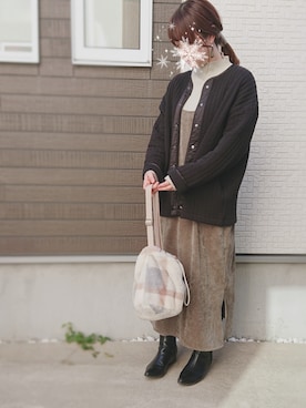 y + aさん（レディース・160cm）の冬コーディネート