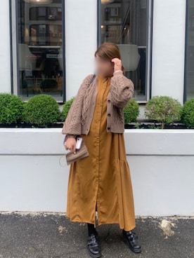 Mini Kuoさん（レディース・153cm）の冬コーディネート