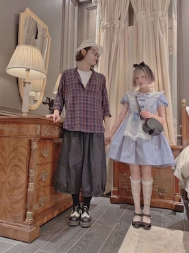 エレンさん（メンズ・183cm）の秋コーディネート