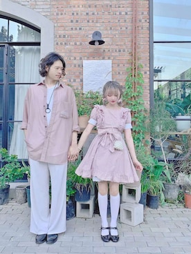 「Lui's（ルイス）のアイテム（サンダル）」を使った、エレンさん（メンズ・183cm）の秋コーディネート