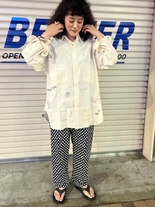 セール】PAYDAY /ペイデイ 別注PAYDAY刺繍SHIRT（シャツ/ブラウス