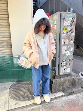 「冬コーデ」｜さゆるゆるさん（レディース・155cm）の冬コーディネート