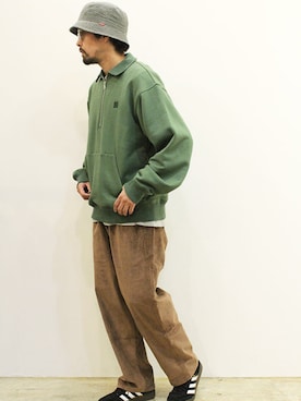 「COMFORTABLE REASON（コンフォータブルリーズン）のアイテム」を使った、nakajiさん（メンズ・168cm）の秋コーディネート