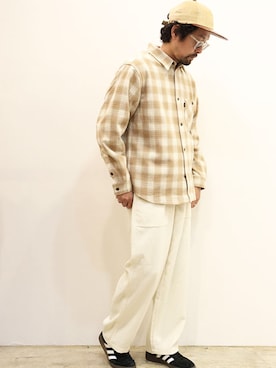 「COMFORTABLE REASON（コンフォータブルリーズン）のアイテム」を使った、nakajiさん（メンズ・168cm）の冬コーディネート