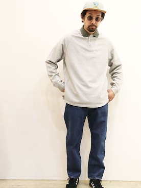 「Ordinary fits（オーディナリーフィッツ）のアイテム」を使った、nakajiさん（メンズ・168cm）の春コーディネート