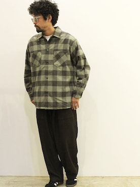 「COMFORTABLE REASON（コンフォータブルリーズン）のアイテム」を使った、nakajiさん（メンズ・168cm）の秋コーディネート