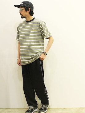 「COMFORTABLE REASON（コンフォータブルリーズン）のアイテム」を使った、nakajiさん（メンズ・168cm）の秋コーディネート