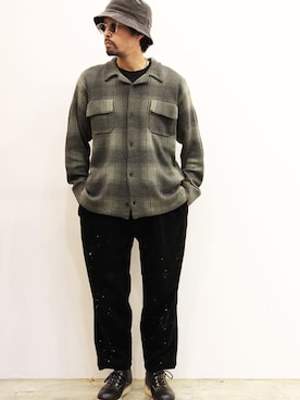 「CHANGES（チェンジズ）のアイテム」を使った、nakajiさん（メンズ・168cm）の冬コーディネート