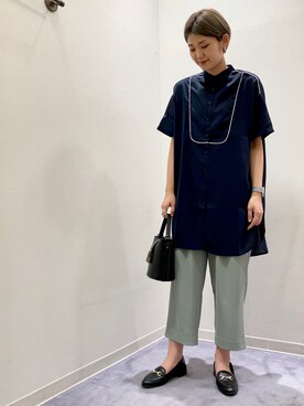 ウエダマナミさん（レディース・167cm）の夏コーディネート