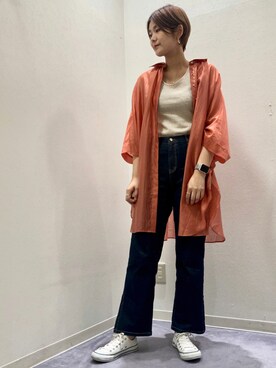 ウエダマナミさん（レディース・167cm）の夏コーディネート