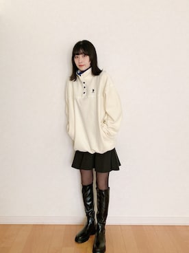 𝘮𝘢𝘴𝘩𝘶さん（レディース・160cm）の冬コーディネート