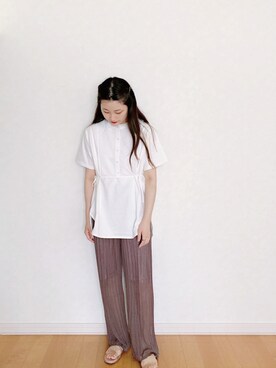 𝘮𝘢𝘴𝘩𝘶さん（レディース・160cm）の夏コーディネート