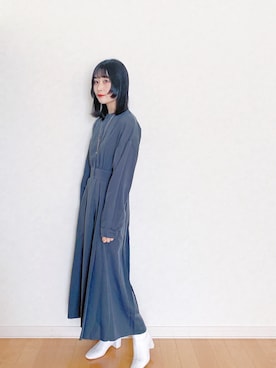 𝘮𝘢𝘴𝘩𝘶さん(レディース・160cm)の冬コーディネート