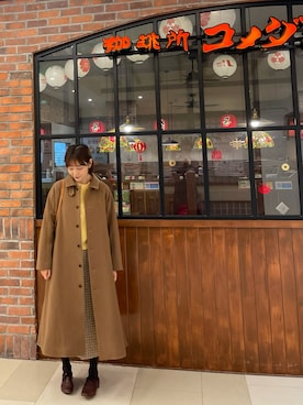 「アイテム（アンサンブル、イエロー系）」を使った、 ♡sunny❣さん（レディース・166cm）の冬コーディネート