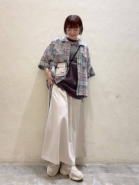 「niko and ...」｜みきてぃ24さん（レディース・158cm）の夏コーディネート