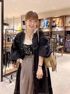 「キャミソール」｜みきてぃ24さん（レディース・158cm）の夏コーディネート